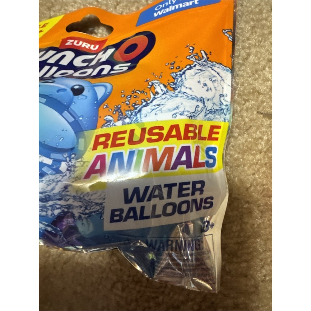 LOT OF 4Bunch O Balloons Reusable Water Balloons Animal 3 Pack by ZURU - Picture 4 of 5